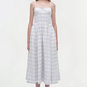 SIMKHAI Kittiya Cotton Midi Dress